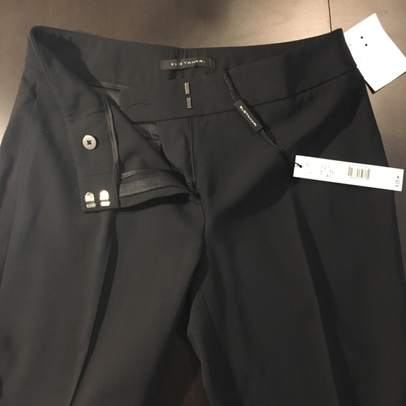 Brand new Eliet Tahari Theora black pants size 0 - Picture 5 of 7